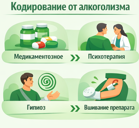 кодирование от алкоголизма в Новоаннинском Санати