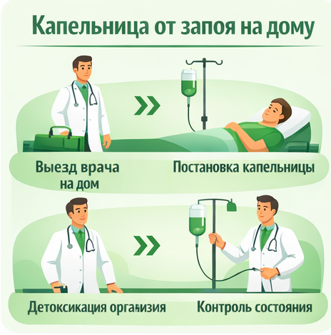 капельница от запоя в Новоаннинском в клинике Санати